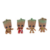 Baby Groot Flowerpot Flower Pot Planter Figurines Tree Man Cute Model Pen Pot Accessories Garden Planter Flower Pot Kids Gift