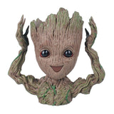 Baby Groot Flowerpot Flower Pot Planter Figurines Tree Man Cute Model Pen Pot Accessories Garden Planter Flower Pot Kids Gift
