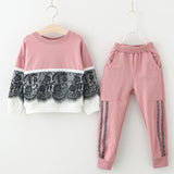 Children Clothing 2019 Autumn Winter Toddler Girls Clothes Costume Outfit Suit Kids Clothes Tracksuit For Girls Clothing Sets
