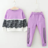 Children Clothing 2019 Autumn Winter Toddler Girls Clothes Costume Outfit Suit Kids Clothes Tracksuit For Girls Clothing Sets