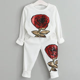 Children Clothing 2019 Autumn Winter Toddler Girls Clothes Costume Outfit Suit Kids Clothes Tracksuit For Girls Clothing Sets