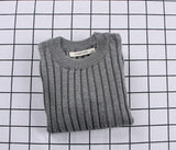 Baby Girls Ribbed Sweater 2019 Girls Sweaters Solid Candy Color Boys Sweaters Autumn New Knitted Kids Clothing Girls Pullover
