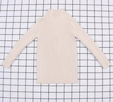 Baby Girls Ribbed Sweater 2019 Girls Sweaters Solid Candy Color Boys Sweaters Autumn New Knitted Kids Clothing Girls Pullover