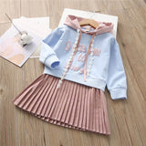 Children Clothing 2019 Autumn Winter Toddler Girls Clothes Costume Outfit Suit Kids Clothes Tracksuit For Girls Clothing Sets