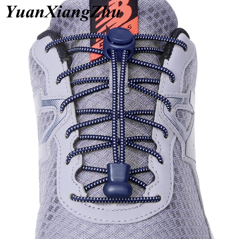 1 Pair Sports Elastic ShoeLaces No tie Shoe Laces Kids Adult Lazy Locking laces Shoe accessories lacets elastique chaussure