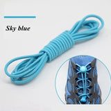 1 Pair Sports Elastic ShoeLaces No tie Shoe Laces Kids Adult Lazy Locking laces Shoe accessories lacets elastique chaussure