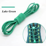 1 Pair Sports Elastic ShoeLaces No tie Shoe Laces Kids Adult Lazy Locking laces Shoe accessories lacets elastique chaussure