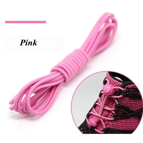 1 Pair Sports Elastic ShoeLaces No tie Shoe Laces Kids Adult Lazy Locking laces Shoe accessories lacets elastique chaussure