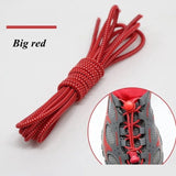 1 Pair Sports Elastic ShoeLaces No tie Shoe Laces Kids Adult Lazy Locking laces Shoe accessories lacets elastique chaussure