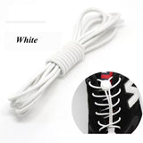1 Pair Sports Elastic ShoeLaces No tie Shoe Laces Kids Adult Lazy Locking laces Shoe accessories lacets elastique chaussure