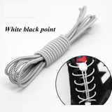 1 Pair Sports Elastic ShoeLaces No tie Shoe Laces Kids Adult Lazy Locking laces Shoe accessories lacets elastique chaussure