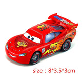 Disney Pixar Cars 2 3 model Lightning McQueen Mater Jackson Storm Ramirez 1:55 Diecast Vehicle Metal Alloy Boy Kid Toys Gift