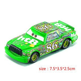 Disney Pixar Cars 2 3 model Lightning McQueen Mater Jackson Storm Ramirez 1:55 Diecast Vehicle Metal Alloy Boy Kid Toys Gift