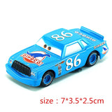 Disney Pixar Cars 2 3 model Lightning McQueen Mater Jackson Storm Ramirez 1:55 Diecast Vehicle Metal Alloy Boy Kid Toys Gift