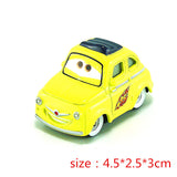 Disney Pixar Cars 2 3 model Lightning McQueen Mater Jackson Storm Ramirez 1:55 Diecast Vehicle Metal Alloy Boy Kid Toys Gift