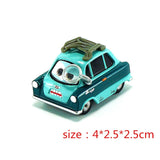 Disney Pixar Cars 2 3 model Lightning McQueen Mater Jackson Storm Ramirez 1:55 Diecast Vehicle Metal Alloy Boy Kid Toys Gift