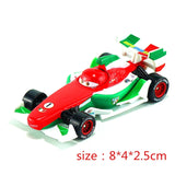 Disney Pixar Cars 2 3 model Lightning McQueen Mater Jackson Storm Ramirez 1:55 Diecast Vehicle Metal Alloy Boy Kid Toys Gift