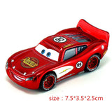 Disney Pixar Cars 2 3 model Lightning McQueen Mater Jackson Storm Ramirez 1:55 Diecast Vehicle Metal Alloy Boy Kid Toys Gift