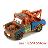 Disney Pixar Cars 2 3 model Lightning McQueen Mater Jackson Storm Ramirez 1:55 Diecast Vehicle Metal Alloy Boy Kid Toys Gift