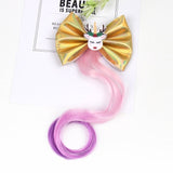 Xugar Hair Accessories Hair Bows Hair Bands for Girls Mermaid Bowknot Scrunchie for Hair Tie Kids Long Braid Pigtails Headband