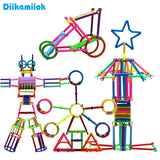 100pcs/lot Smart Stick Building Blocks Kids DIY Toy Safe Plastic Assembled Educational Toys for Children Birthday Gift DK1-100