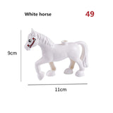 Duploe Big Size Diy Building Blocks Animal Accessories Figures Lion Panda Compatible with Duploed Toys for Children Kids Gifts