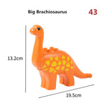 Duploe Big Size Diy Building Blocks Animal Accessories Figures Lion Panda Compatible with Duploed Toys for Children Kids Gifts
