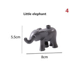 Duploe Big Size Diy Building Blocks Animal Accessories Figures Lion Panda Compatible with Duploed Toys for Children Kids Gifts