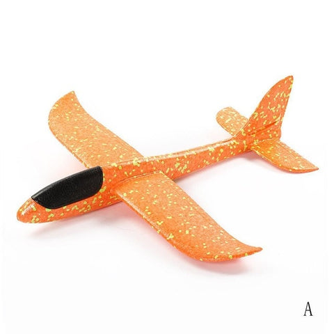 Hand Throw Airplane Flying Glider Planes EPP Foam Plane Model Party Bag Fillers  Kids Toys Outdoor Launch Game Toy 37or 48cm