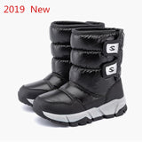 -30 degree Russia winter warm baby shoes , fashion Waterproof children's shoes , girls boys snow boots kids shoes rainboots