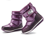 -30 degree Russia winter warm baby shoes , fashion Waterproof children's shoes , girls boys snow boots kids shoes rainboots