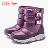 -30 degree Russia winter warm baby shoes , fashion Waterproof children's shoes , girls boys snow boots kids shoes rainboots