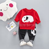 Baby Boys Girls Christmas Autumn Warm WaistCoat + Sweatshirt + Pants 3Pcs Infant Kids Children Sports Suit Toddler Clothes W168