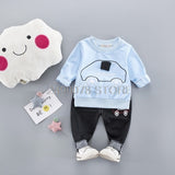 Baby Boys Girls Christmas Autumn Warm WaistCoat + Sweatshirt + Pants 3Pcs Infant Kids Children Sports Suit Toddler Clothes W168