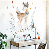 Bedroom Wall decor Deer wall stickers for kids rooms Door stickers muraux Home Living room house Decoration Accessories