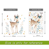 Bedroom Wall decor Deer wall stickers for kids rooms Door stickers muraux Home Living room house Decoration Accessories
