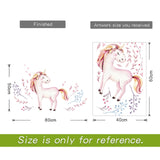 Bedroom Wall decor Deer wall stickers for kids rooms Door stickers muraux Home Living room house Decoration Accessories