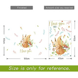 Bedroom Wall decor Deer wall stickers for kids rooms Door stickers muraux Home Living room house Decoration Accessories