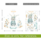 Bedroom Wall decor Deer wall stickers for kids rooms Door stickers muraux Home Living room house Decoration Accessories