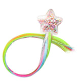 Xugar Hair Accessories Hair Bows Hair Bands for Girls Mermaid Bowknot Scrunchie for Hair Tie Kids Long Braid Pigtails Headband