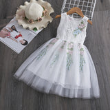 Girls Dresses 2019 Fashion Girl Dress Lace Floral Design Baby Girls Dress Kids Dresses For Girls Casual Wear Children Clothing