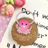 1PCS Lovely Clover Gray Ball Elastic Hair Bands Toys For Girls Handmade Bow Headband Scrunchy Kids Hair Accessories For Womens