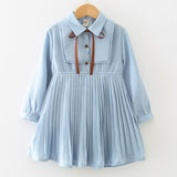 Melario Girls Dresses Fashion Kids Girl Dress Printing Long Sleeve Princess Dress Casual Kids Dresses Floral Children's Clothing
