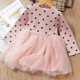Melario Fashion Leopard Girls Dresses Spring With belt Kids Dress Children Clothing Princess Dress Casual Kids Girls Clothes