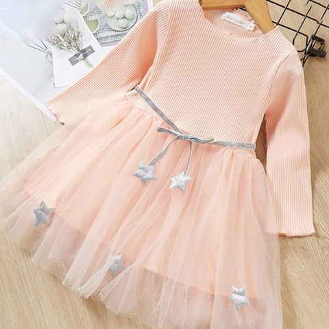 Melario Fashion Leopard Girls Dresses Spring With belt Kids Dress Children Clothing Princess Dress Casual Kids Girls Clothes