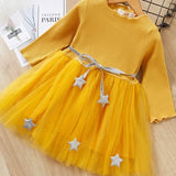 Melario Fashion Leopard Girls Dresses Spring With belt Kids Dress Children Clothing Princess Dress Casual Kids Girls Clothes