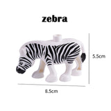 Duplos Animal Model Figures big Building Block Sets Elephant  kids educational toys for children compatible LegoINGlys duploe