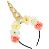 Girls Flower Cat Ears Cute Unicorn Headbands Children Headwear Photo Props Party Hair Hoop Hairbands Kids Hair Accessories