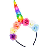 Girls Flower Cat Ears Cute Unicorn Headbands Children Headwear Photo Props Party Hair Hoop Hairbands Kids Hair Accessories
