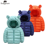 Cute 1- 5y baby girls jacket kids boys fashion coats with ear hoodie spring girl clothes infant clothing children's jackets